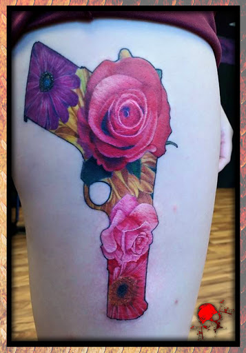 Explore skate tattoo ideas, creative tattoo ideas in Omaha, available at Eternal Tattoo & Body Piercing - Omaha