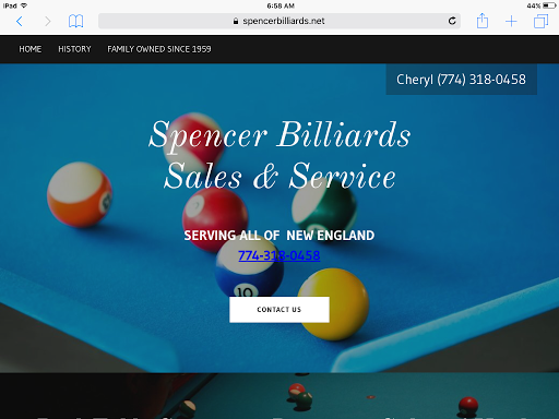 Spencer Billiards Sales &Service