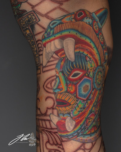 Explore bicep tattoo ideas for guys, creative tattoo ideas in Greenwood, available at Vault 74 Tattoo, LLC