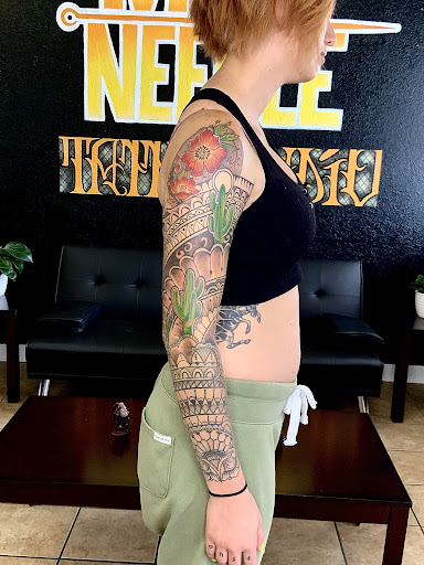 Explore birth flower tattoo ideas, creative tattoo ideas in El Paso, available at Mind Over Needle Tattoo Studio