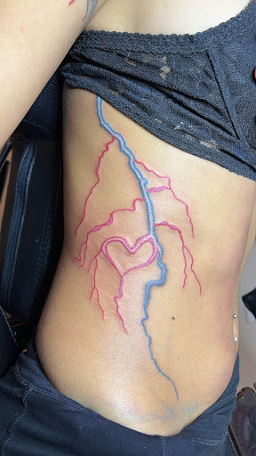 Explore warrior sleeve tattoo ideas, creative tattoo ideas in Orlando, available at Alejandro Tattoo & Body Piercing - Orlando