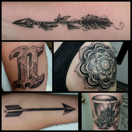 Explore hunting tattoos ideas, creative tattoo ideas in Bridgeport, available at Pike Street Studios Tattoo and Body Piercing