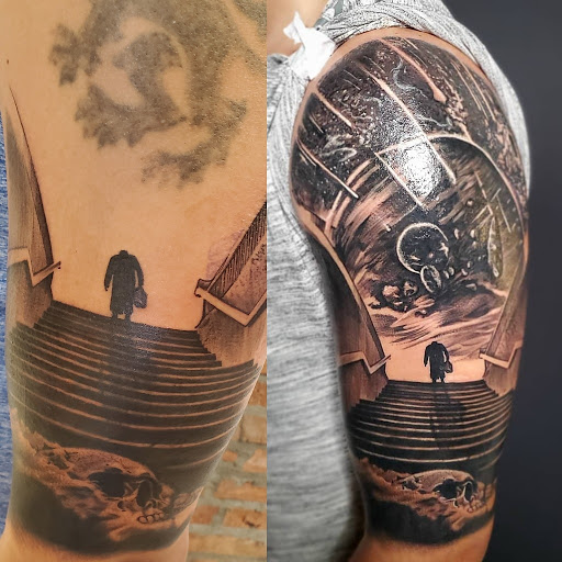 Find dragon tattoo ideas for men for your next unique tattoo in Bensalem at Philly Joe Tattoo Studio