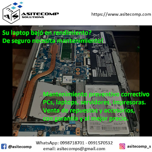Opiniones de Asitecomp Solutions en Guayaquil - Diseñador de sitios Web