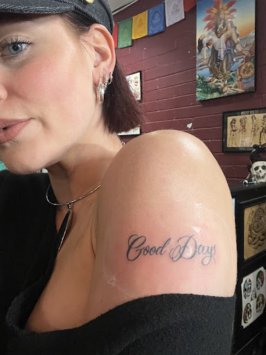 Explore bartender tattoo ideas, creative tattoo ideas in San Diego, available at Sideshow Tattoo and Piercing