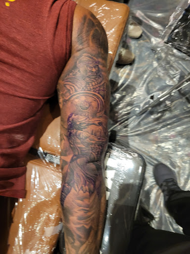 Explore bow and arrow tattoo ideas, creative tattoo ideas in Round Rock, available at Beto Tats