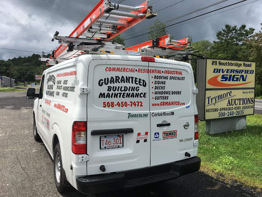 Roofing Contractor «Guaranteed Building Maintenance Co.», reviews and photos, 20 Ponton St, Sturbridge, MA 01566, USA