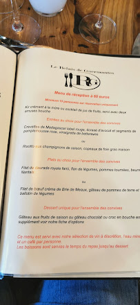 Restaurant Restaurant Le Relais de Guermantes à Guermantes (le menu)