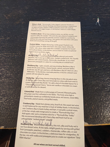 Winery «Plymouth Bay Winery», reviews and photos, 114 Water St, Plymouth, MA 02360, USA