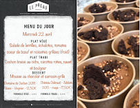 Le Préau à Le Pré-Saint-Gervais menu