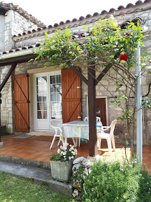 La maison de Juliette haut et bas à Lendou-en-Quercy