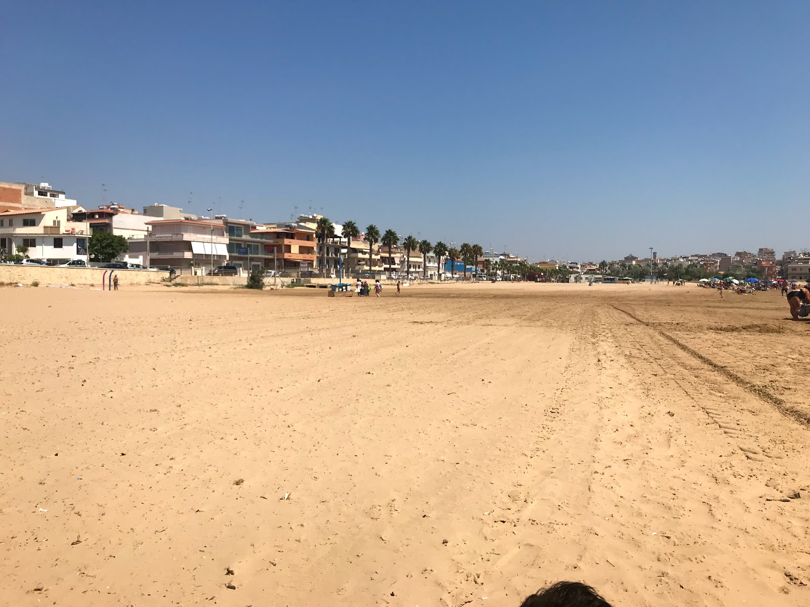 Foto av Spiaggia Raganzino med ljus fin sand yta