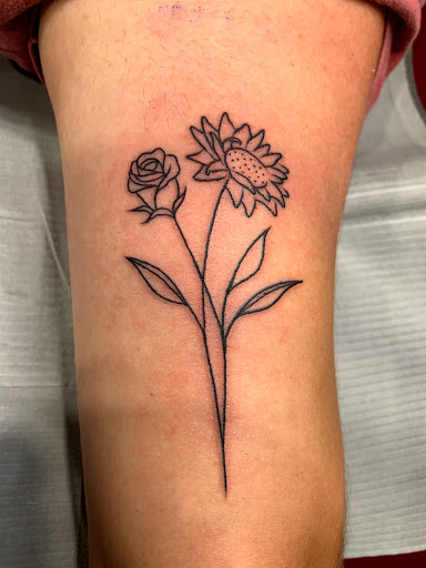 Explore line art tattoo ideas, creative tattoo ideas in Cape Coral, available at UNRIVALED INK