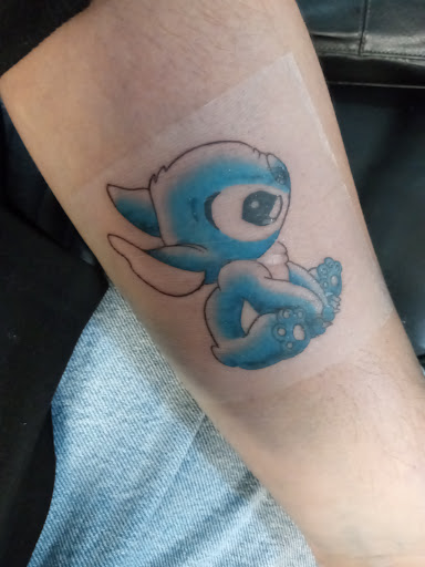 Explore thigh/butt tattoo ideas, creative tattoo ideas in Lubbock, available at Stay True Tattoo & Body Piercing Studio