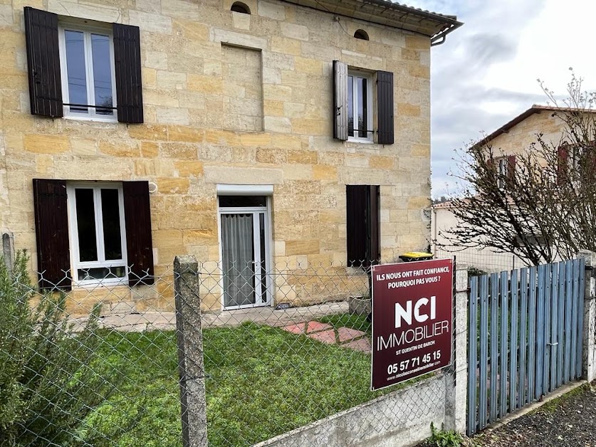 Agence NCI Saint Quentin de Baron (Nicolas Conseil Immobilier) à Saint-Quentin-de-Baron