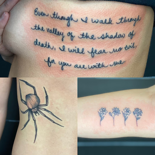 Explore tiny hummingbird tattoo ideas, creative tattoo ideas in Leesburg, available at R And B Tattoo