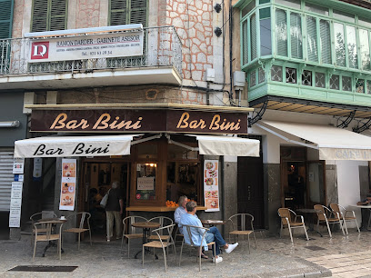 Bar Bini - Plaça de sa Constitució, 9, 07100 Sóller, Illes Balears, Spain
