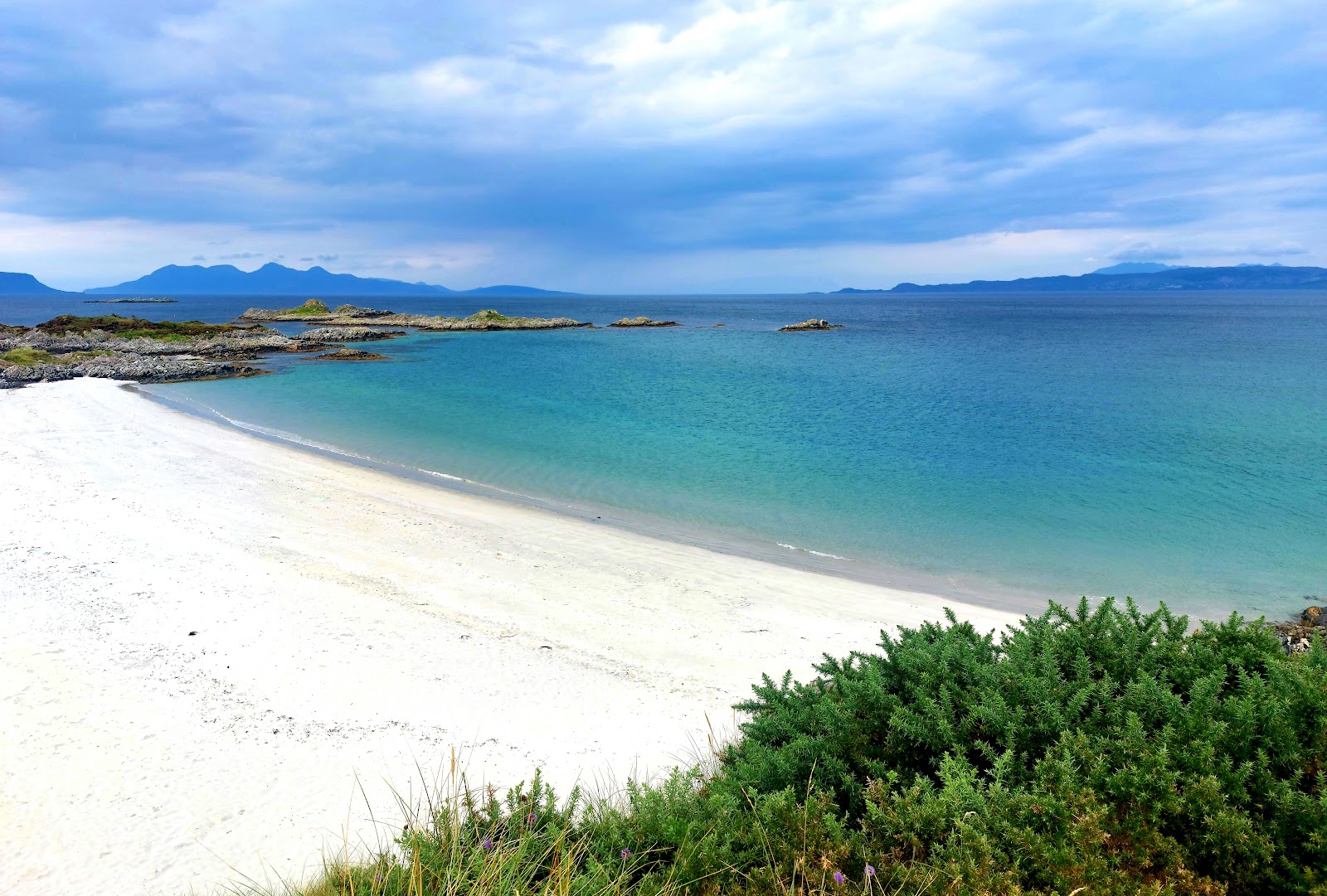 Photo of Camusdarach Beach with bright sand surface