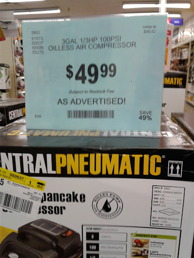 Hardware Store «Harbor Freight Tools», reviews and photos, 1244 S Gilbert Rd #110, Mesa, AZ 85204, USA