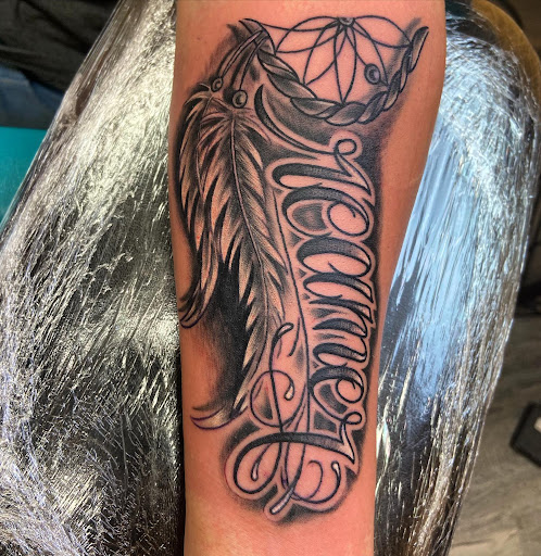 Explore marine corps tattoo ideas, creative tattoo ideas in Marietta, available at Lure Tattooing & Piercing LLC