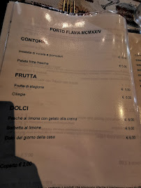 Ristorante Porto Flavia à Cagliari menu