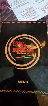 Taco Locoo à Lisbon menu