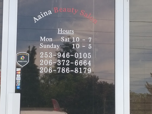 Beauty Salon «Aaina Beauty Salon», reviews and photos, 24616 36th Ave S, Kent, WA 98032, USA