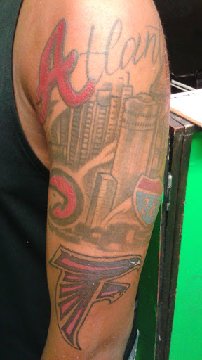 Tattoo Shop «Infamous Tattoos», reviews and photos, 3530 Flat Shoals Rd A, Decatur, GA 30034, USA