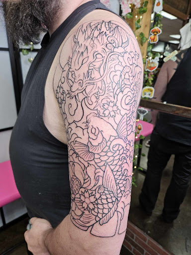 Explore foot tattoo cover up ideas, creative tattoo ideas in Port Orchard, available at Whimsy & Wraith Tattoo LLC