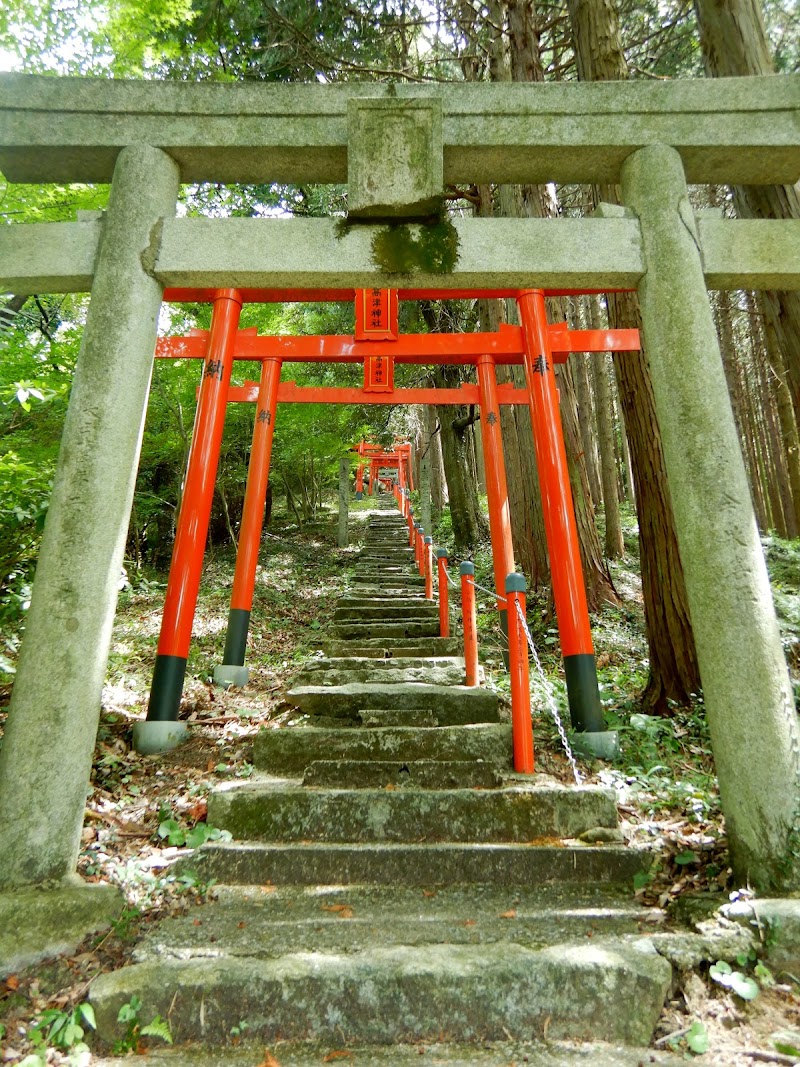 高津神社 岩門城跡登山口