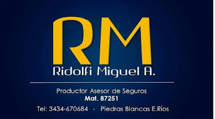PRODUCTOR ASESOR DE SEGUROS RIDOLFI MIGUEL