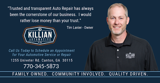 Auto Repair Shop «Killian Automotive», reviews and photos, 1255 Univeter Rd, Canton, GA 30115, USA