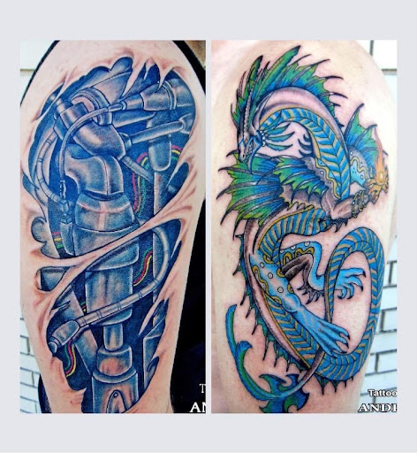 Explore tattoo shop decor ideas, creative tattoo ideas in Vincennes, available at Silver Owl Tattoo
