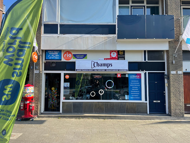 Champs repair and shop (reparatie) (moneygram, RIA, Smallworld)