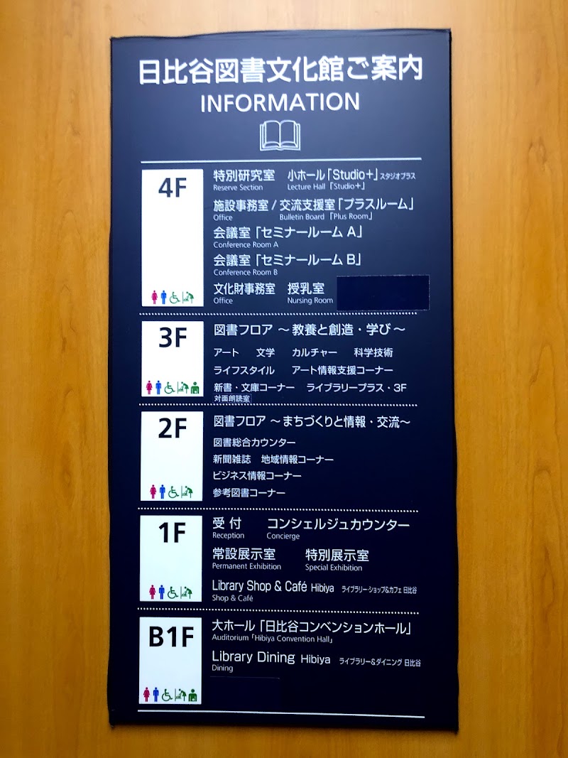 千代田区立日比谷図書文化館 東京都千代田区日比谷公園 公立図書館 図書館 グルコミ