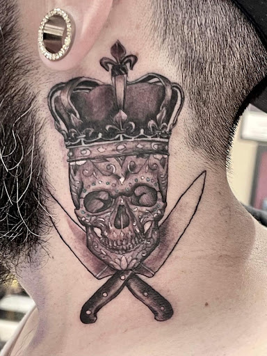 Explore egyptian sleeve tattoo ideas, creative tattoo ideas in Augusta, available at Mr. Tattoo