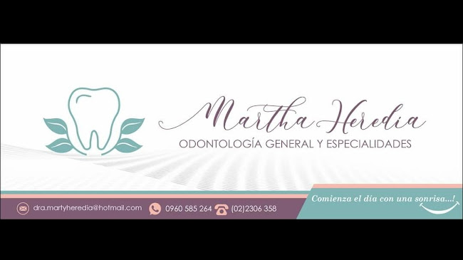 Odontóloga Martha Heredia - Odontología General y Especialidades - Quito
