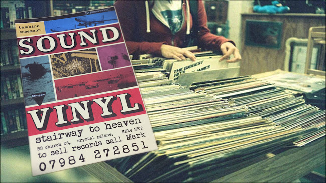 Sound Vinyl, Second Hand Records at Bambinos (the best junk shop in South London)