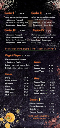 Menu du Rice to meet you à Essen