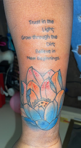 Explore tattoo ideas for guys calf, creative tattoo ideas in Grove City, available at Tattoo 62