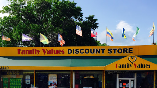 Family Values Discount Store, 3449 Boston Rd, Bronx, NY 10469, USA, 