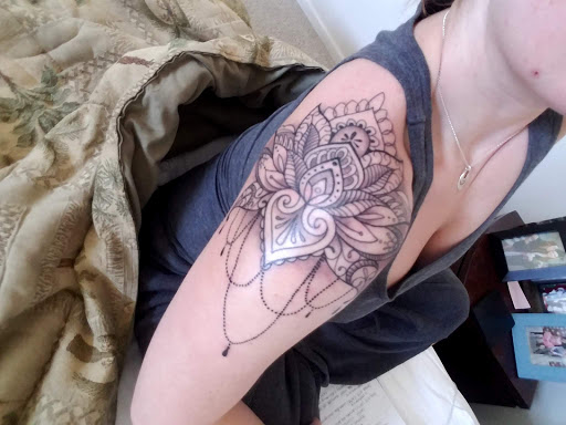 Explore tattoo shop decor ideas, creative tattoo ideas in Biloxi, available at Carnivale Tattoo