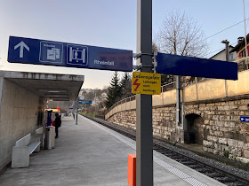 Bahnstation SBB Neuhausen Rheinfall