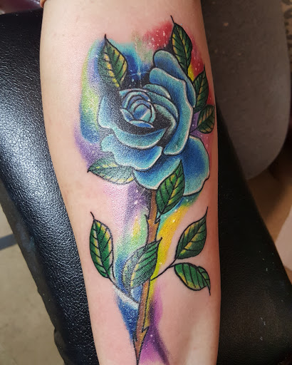 Explore longhorn tattoo ideas, creative tattoo ideas in Lancaster, available at Glass City Tattoo