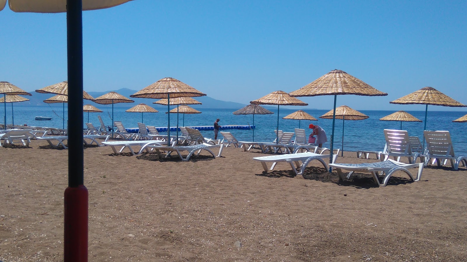 Cumhuriyet beach的照片 带有宽敞的海岸