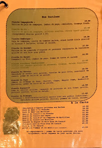 Restaurant Le Schuss à Bagnères-de-Bigorre (le menu)