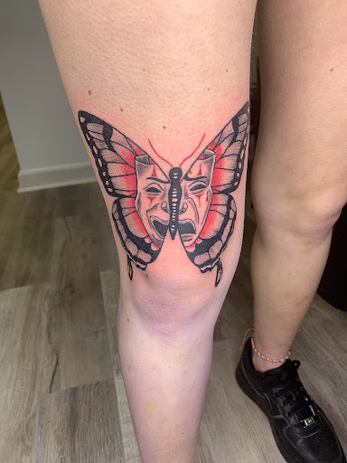 Find small cat tattoo ideas for your next unique tattoo in Greensboro at Dogwood Ink