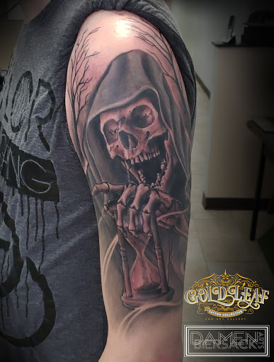 Explore ariana grande tattoo ideas, creative tattoo ideas in Baraboo, available at Gold Leaf Tattoo Collective and Art Gallery