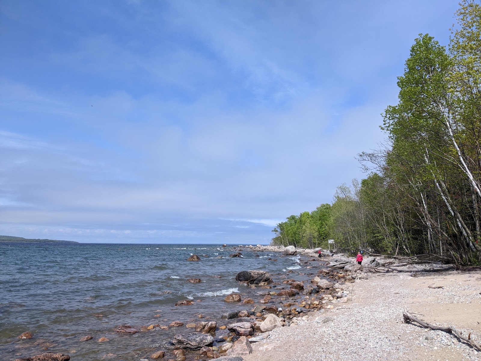 Photo de Awenda Pet Beach Area situé dans une zone naturelle