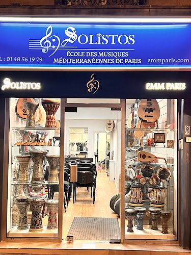 Magasin d'instruments de musique Solistos Paris
